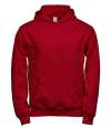 T5102B 5102B Tee Jays Kids Power Hoodie Red colour image